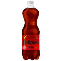 Напиток Добрый Кола без сахара 1лПЭТ (12)