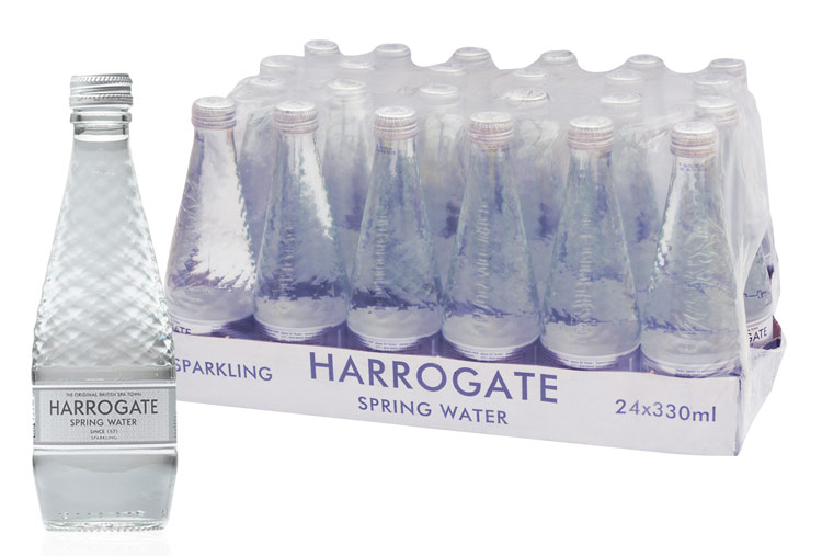Вода Harrogate 0,33 л. газированная (24 бут) стекло - дополнительное фото