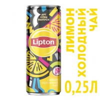 Lipton Ice Tea / Липтон лимон 0,25 л. (12 бан.)