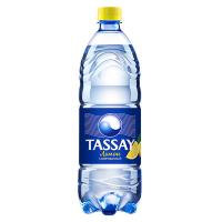 Вода Тассай (TASSAY) 1 л. минеральная со вкусом лимона газированная   ПЭТ (12шт)